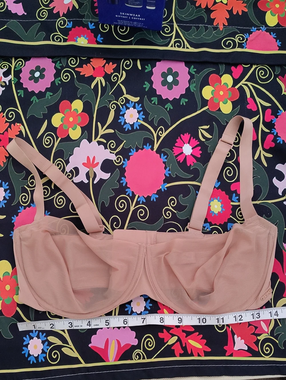 Skims Sheer Nude Underwire Bra Suze 38 DD - Picture 5 of 7